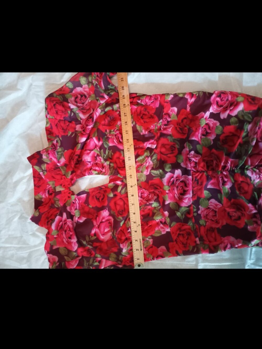 Red Ruched - Picture 6 of 6